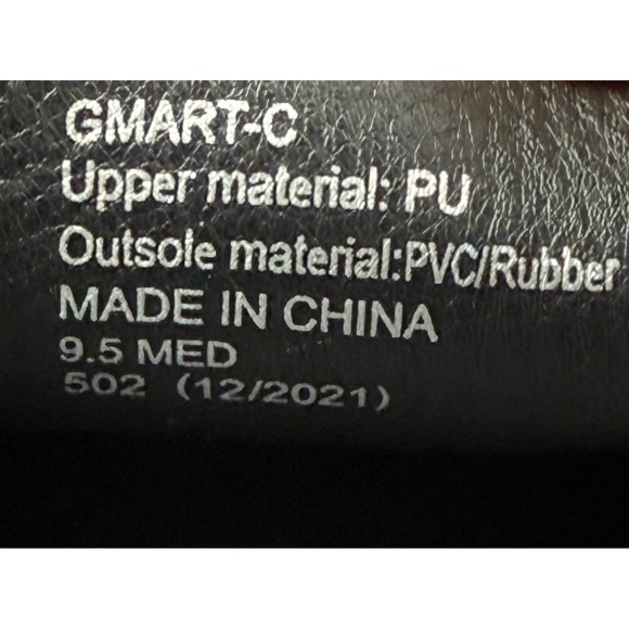 Guess Brown Leather Driving Loafers Men's 9.5 Slip On Moc Toe Shoes Slip on - Picture 6 of 7